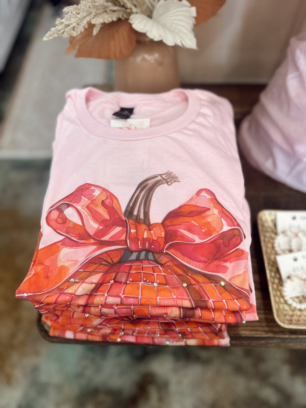 Pink Disco Pumpkin Tee
