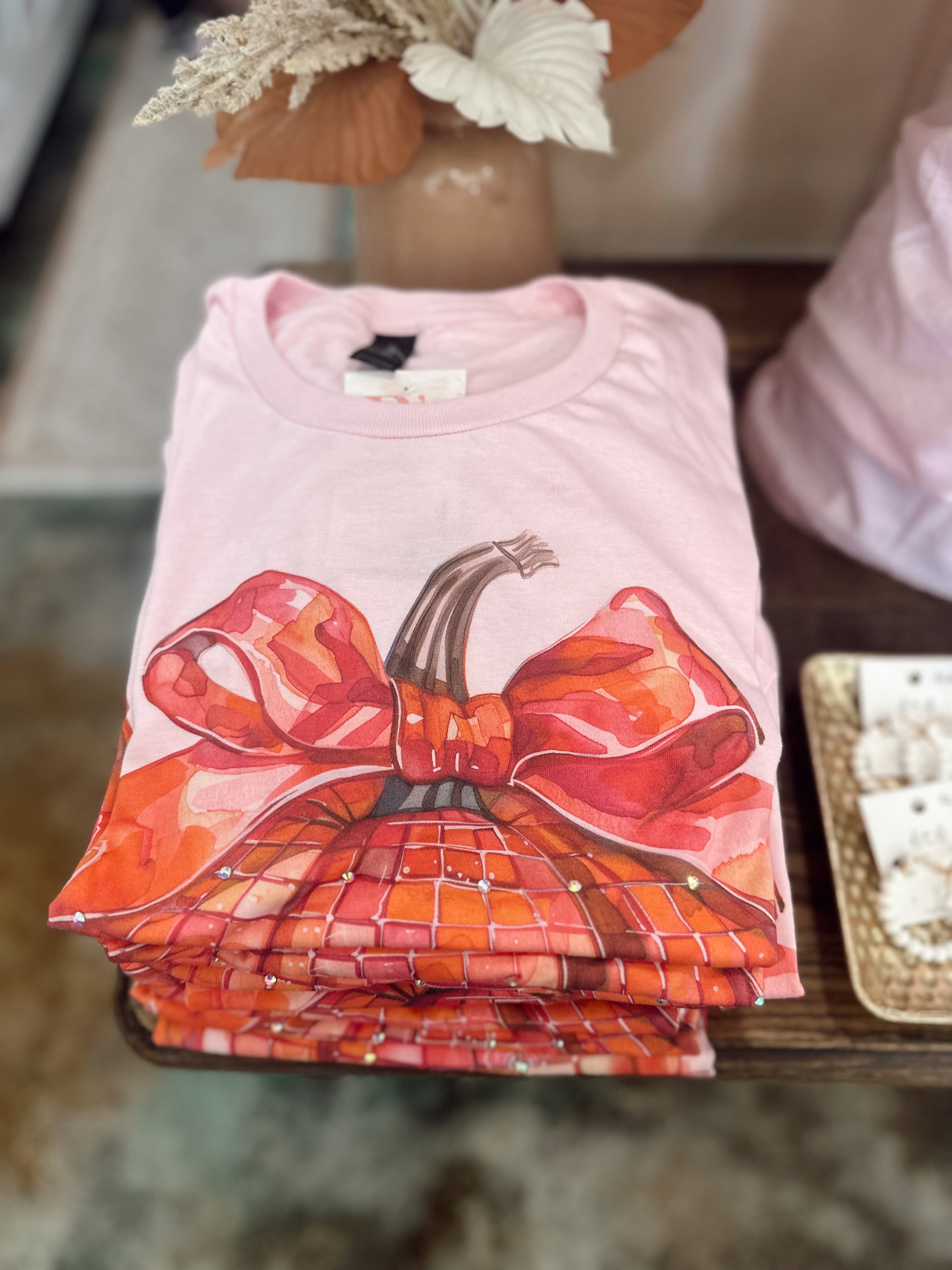 Pink Disco Pumpkin Tee