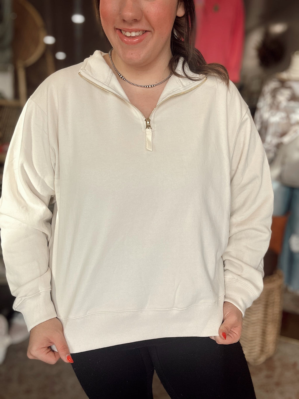 Allie Pullover (Sand)
