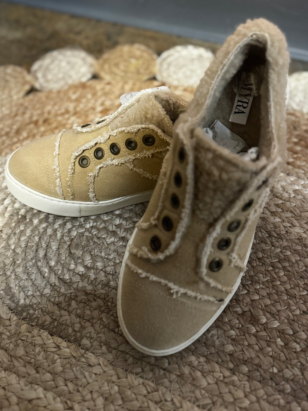 Fur Slip-On Sneaker