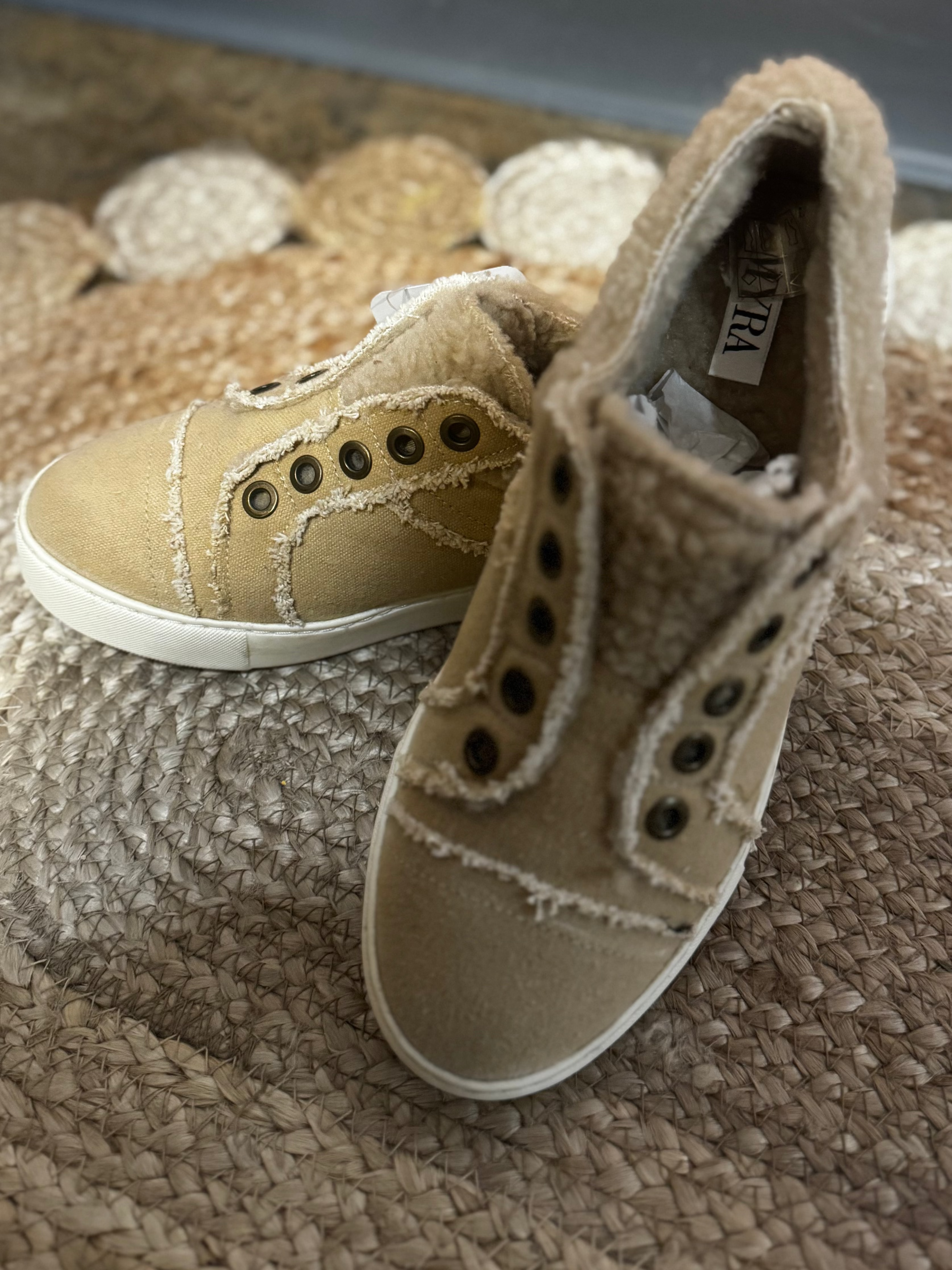 Fur Slip-On Sneaker
