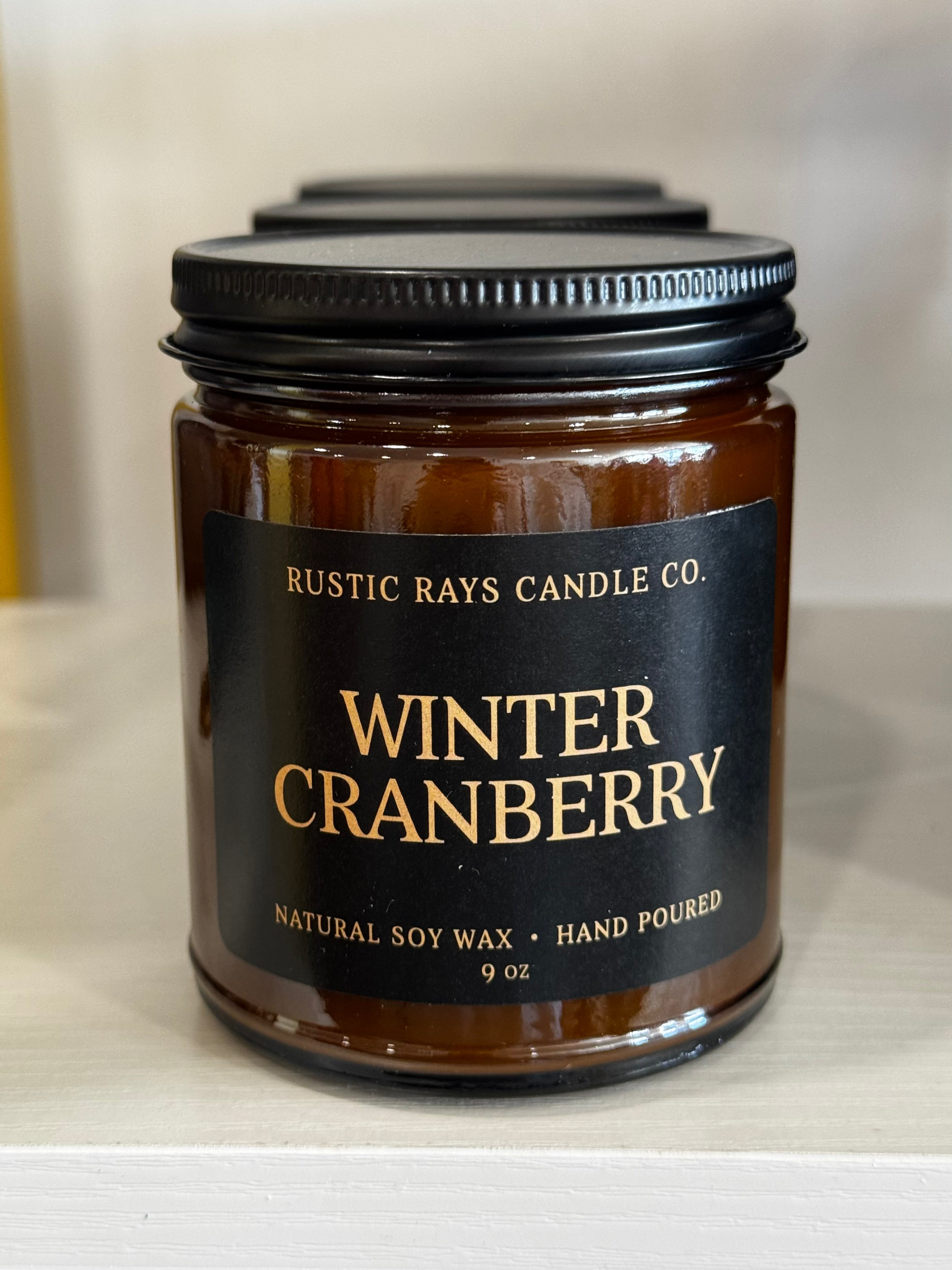 Winter Cranberry Candle (9oz)