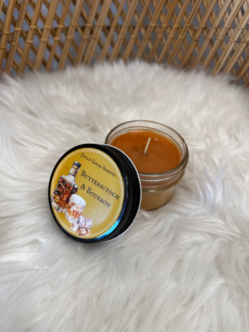 Butterscotch & Bourbon Candle (2.5oz)