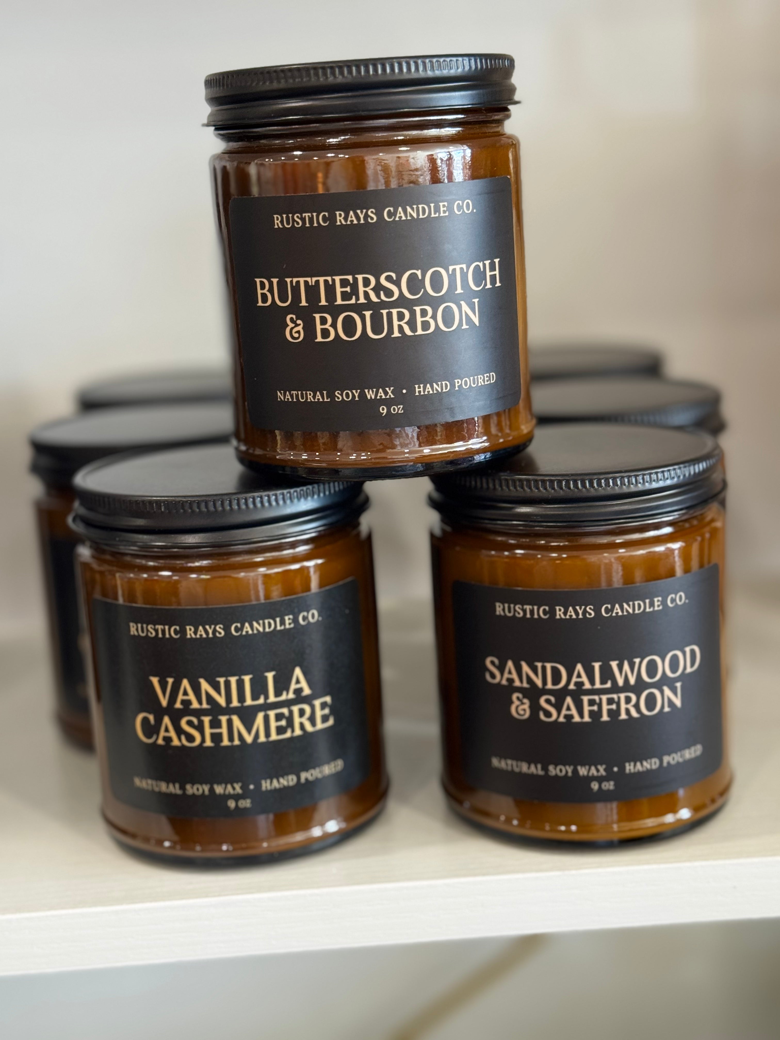 Butterscotch & Bourbon Candle (9oz)