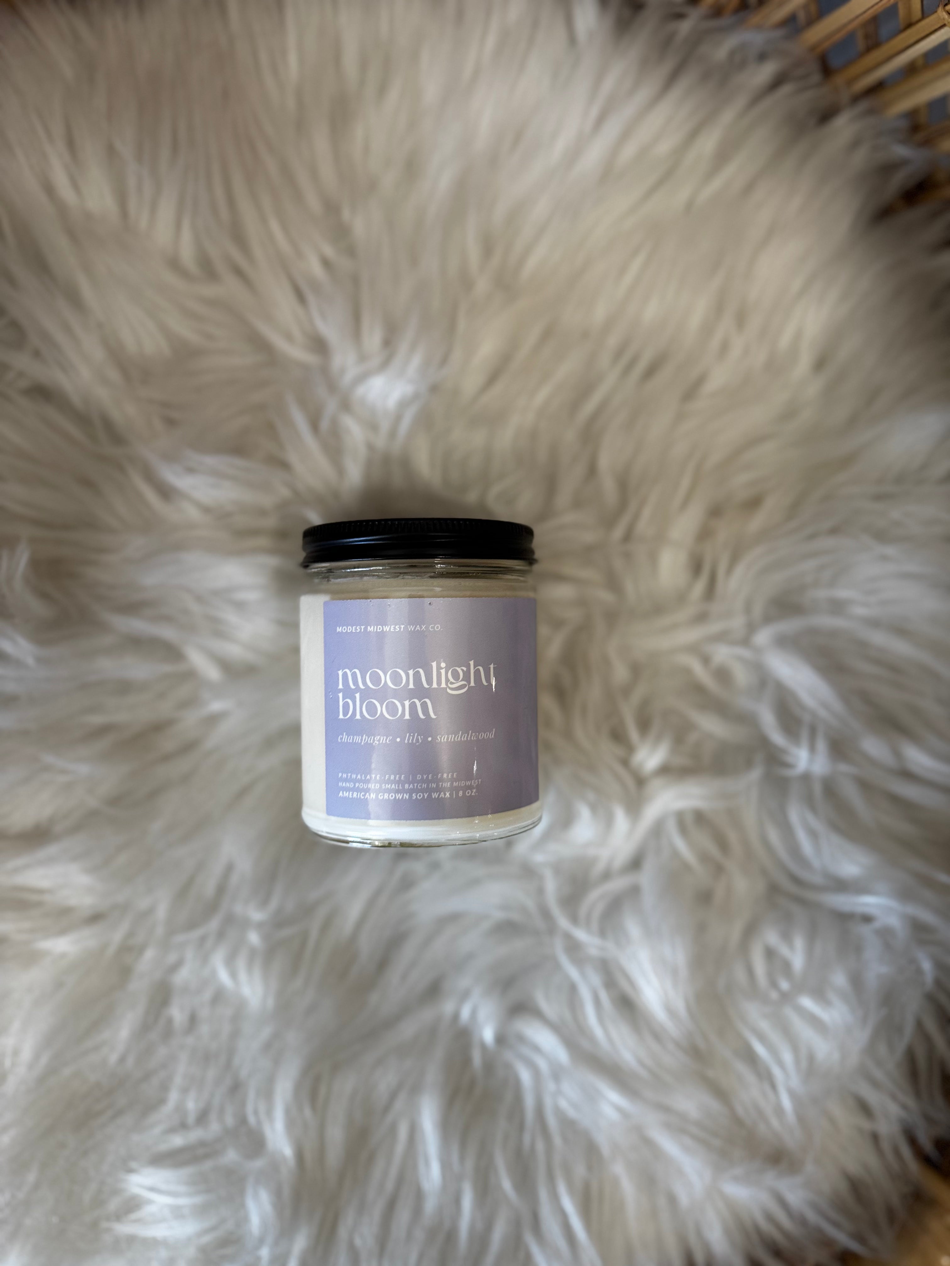 Moonlight Bloom Candle (8oz)