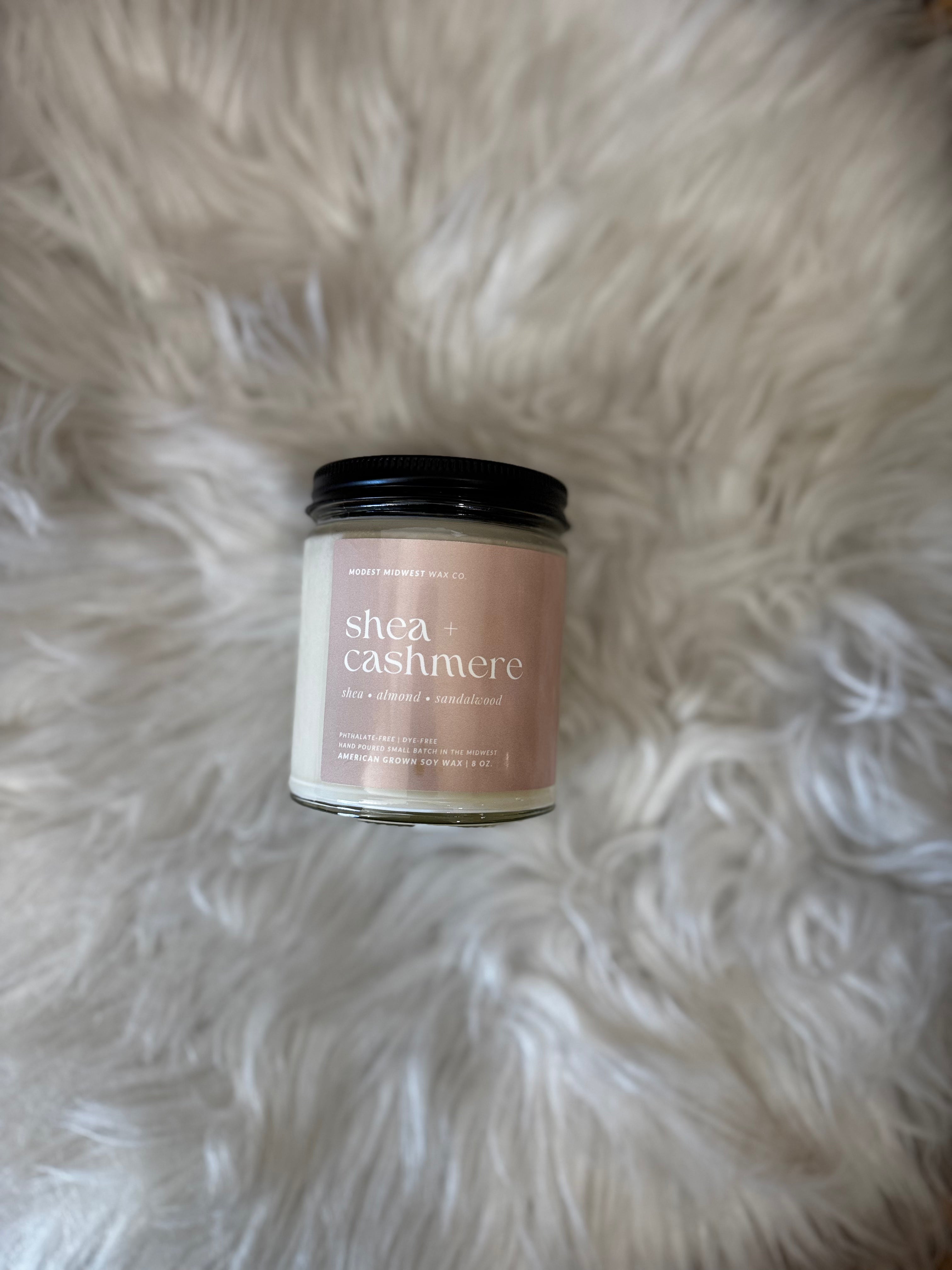 Shea + Cashmere Candle (8oz)