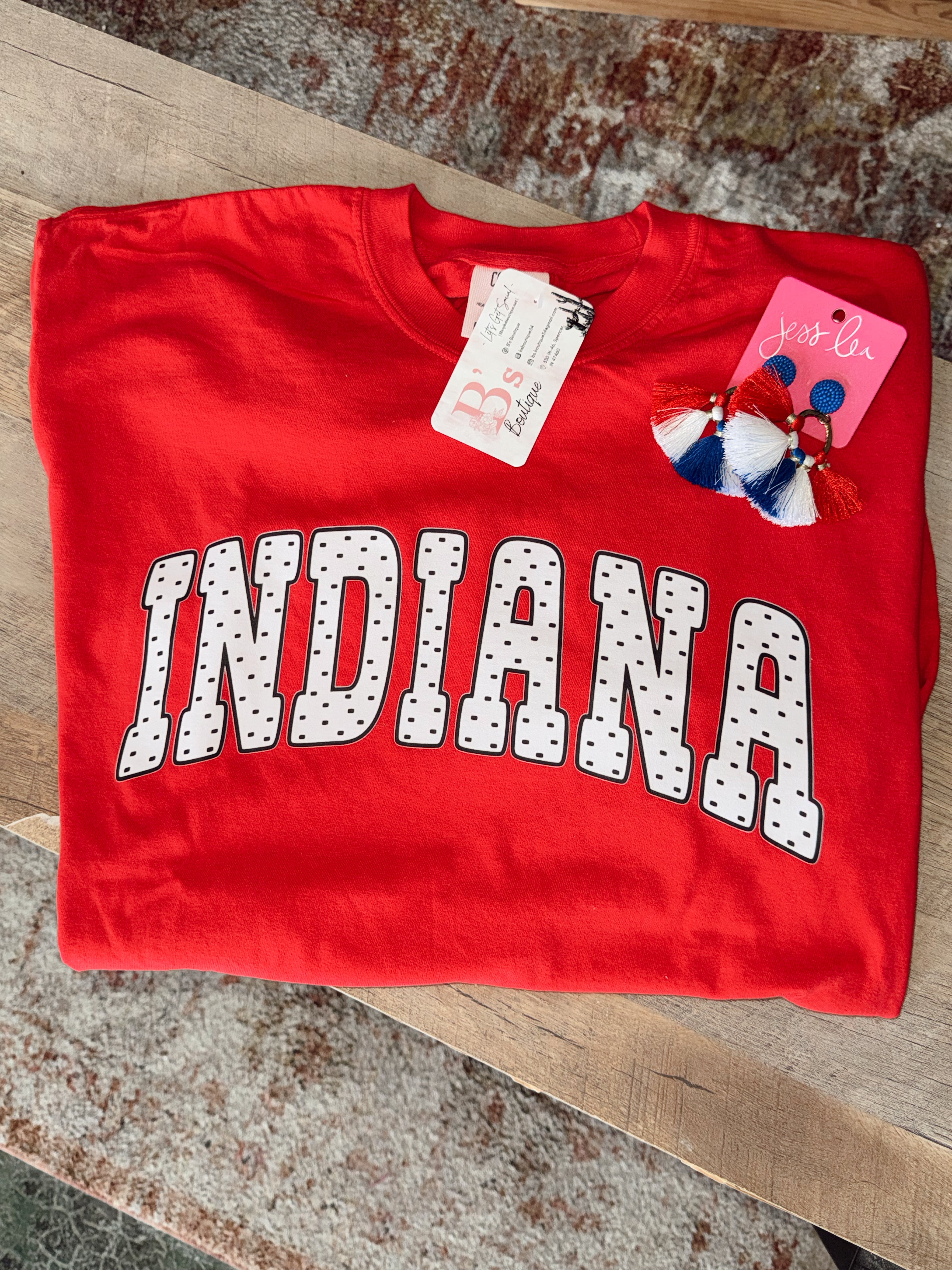 Polka Dot Indiana Tee