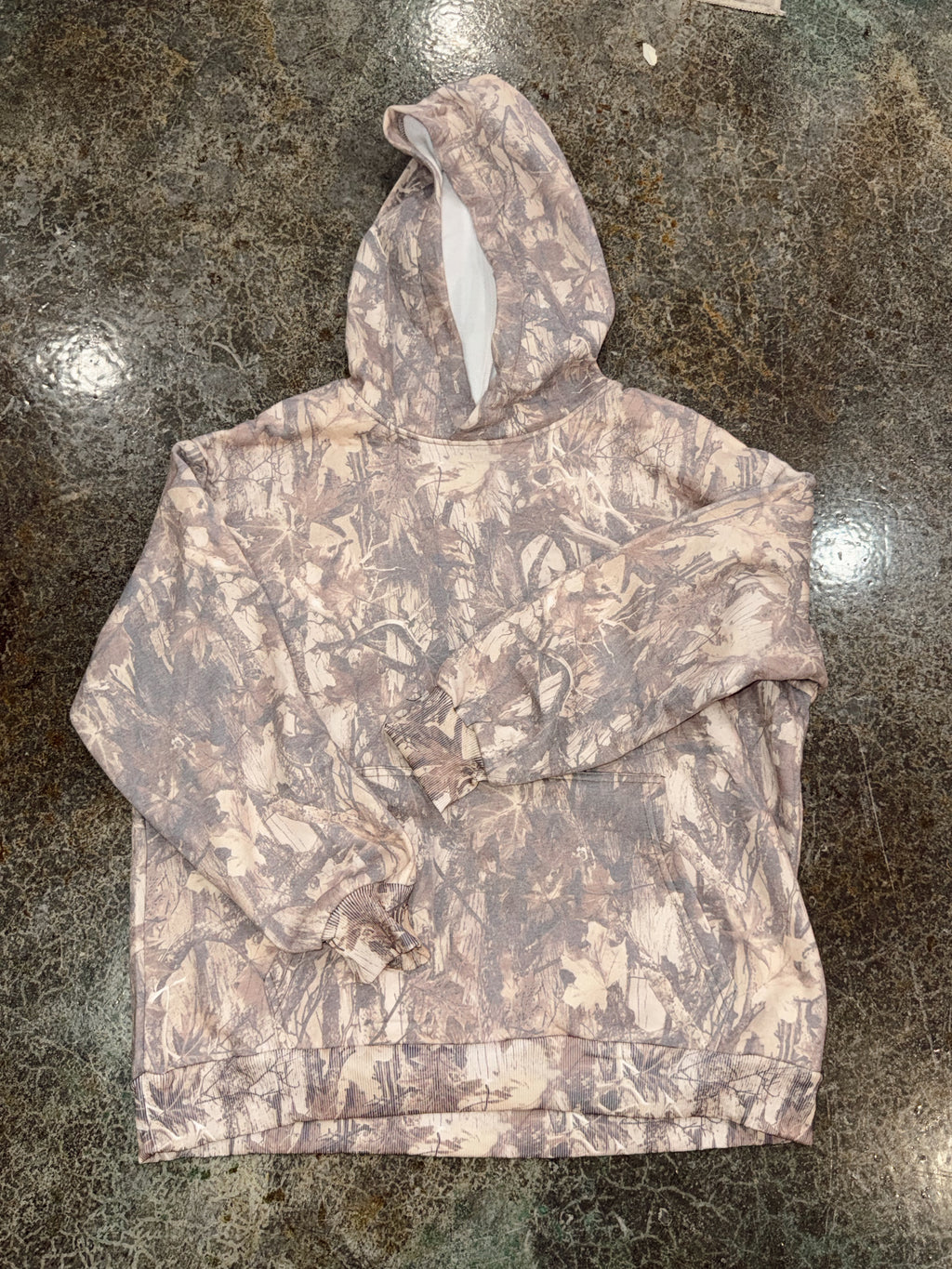 Let’s Be Happy Dark Camo Hoodie