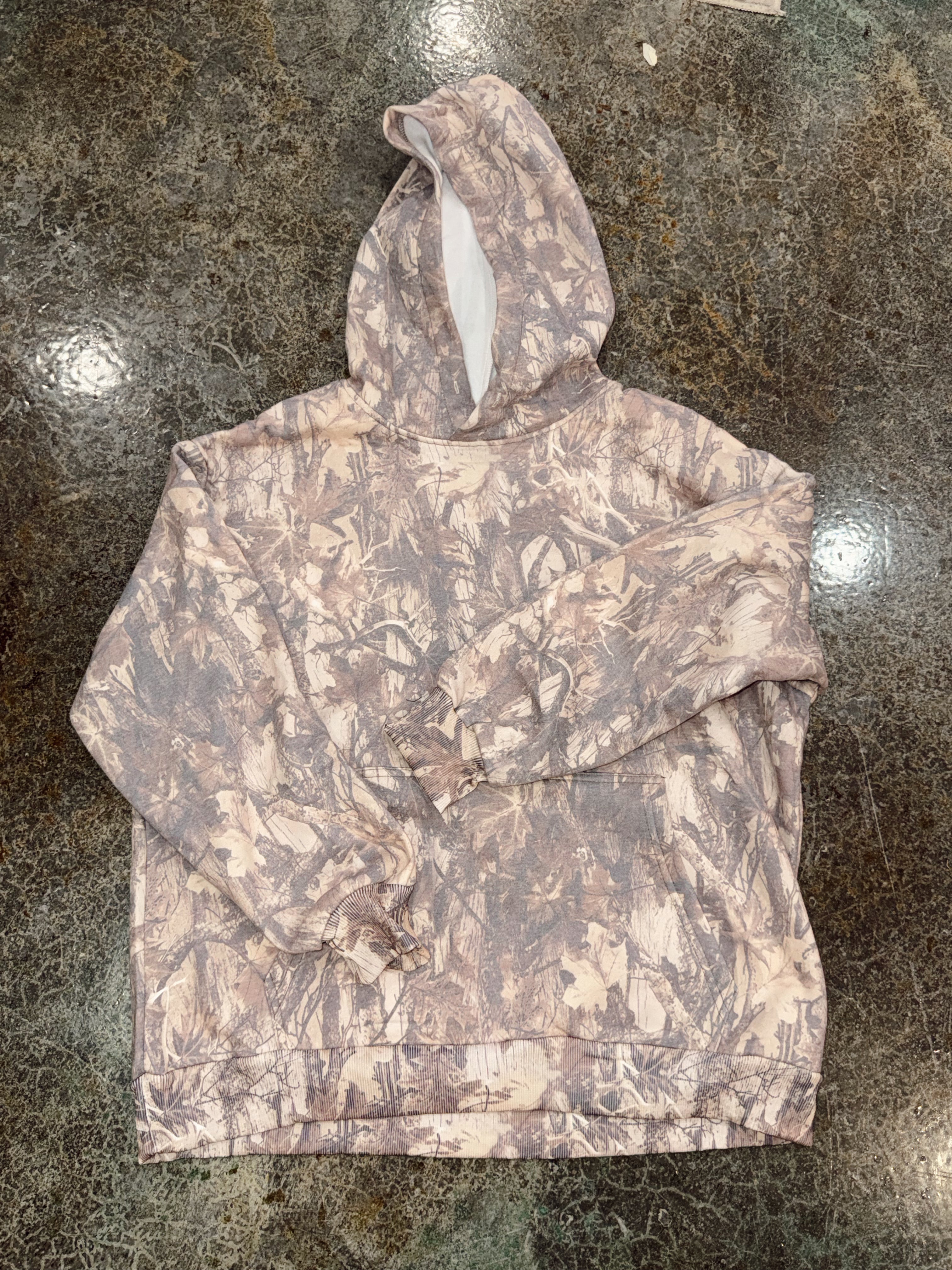 Let’s Be Happy Dark Camo Hoodie
