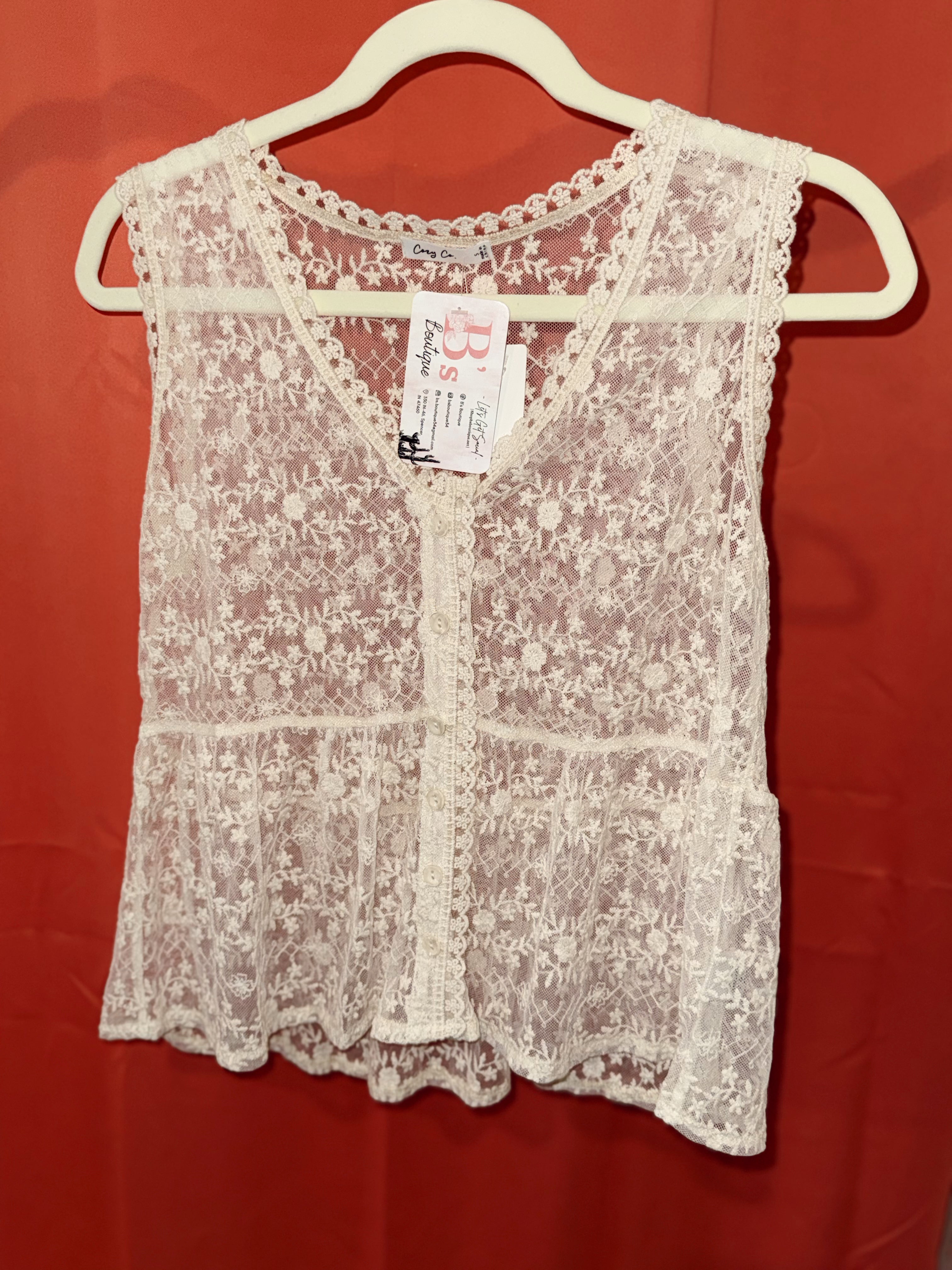 Kassey Lace Top