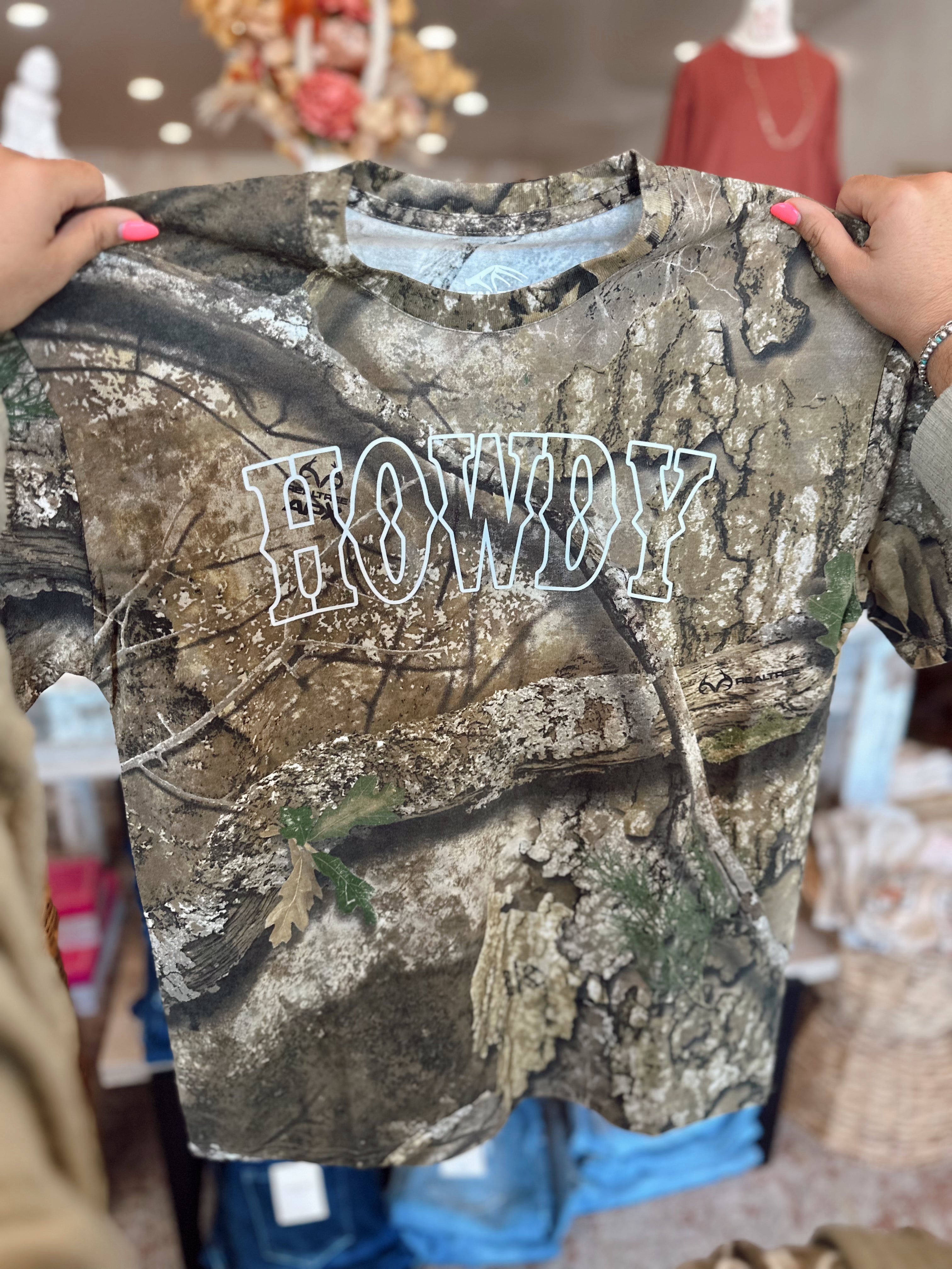 Camo Howdy Tee